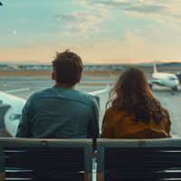 Airport Waiting Area